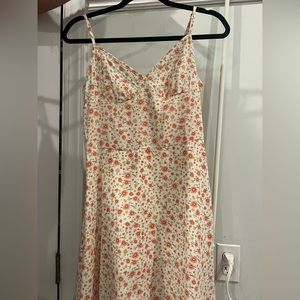 flowered sun dress women’s
